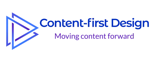 Content First Design logo