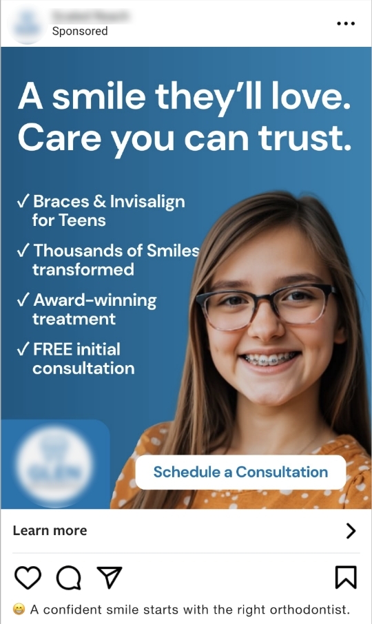 orthodontist - ad creative 2