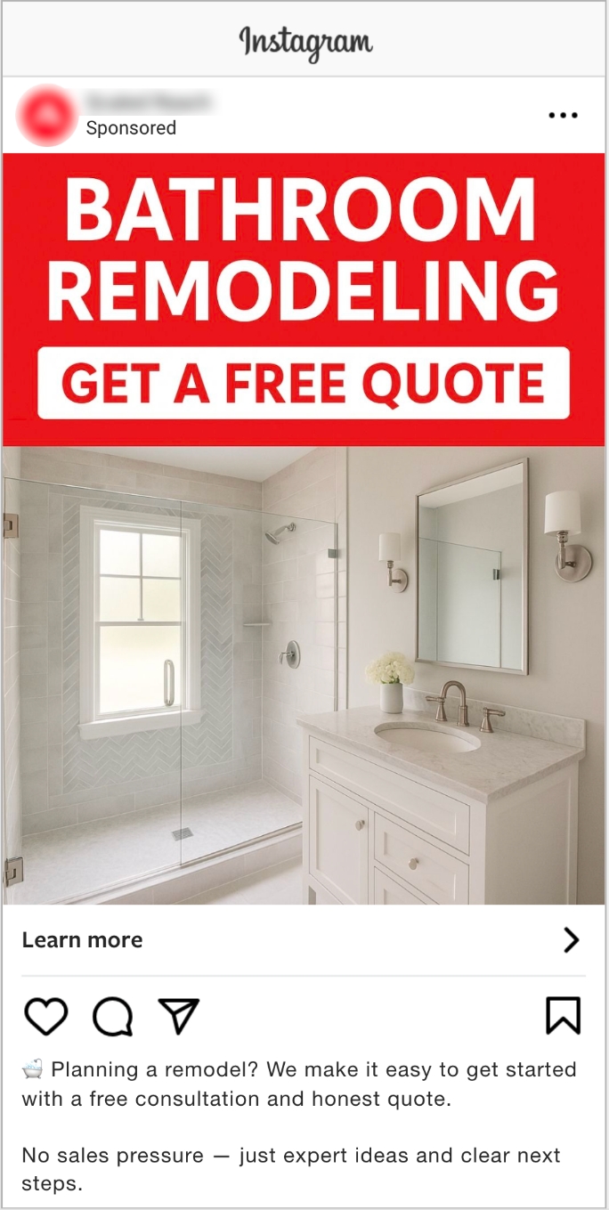 remodel - ad creative 1